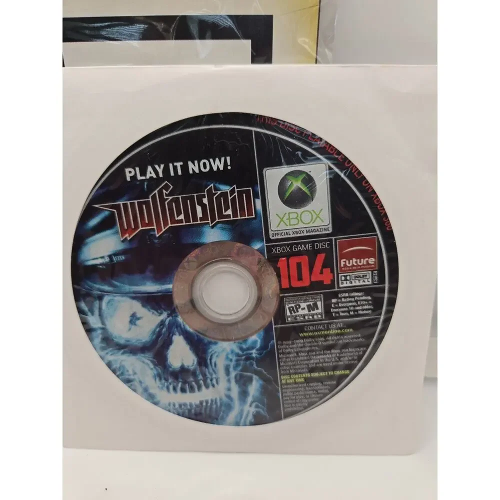 Official XBOX Magazine #105 January 2010 Darksiders With Demo Disk